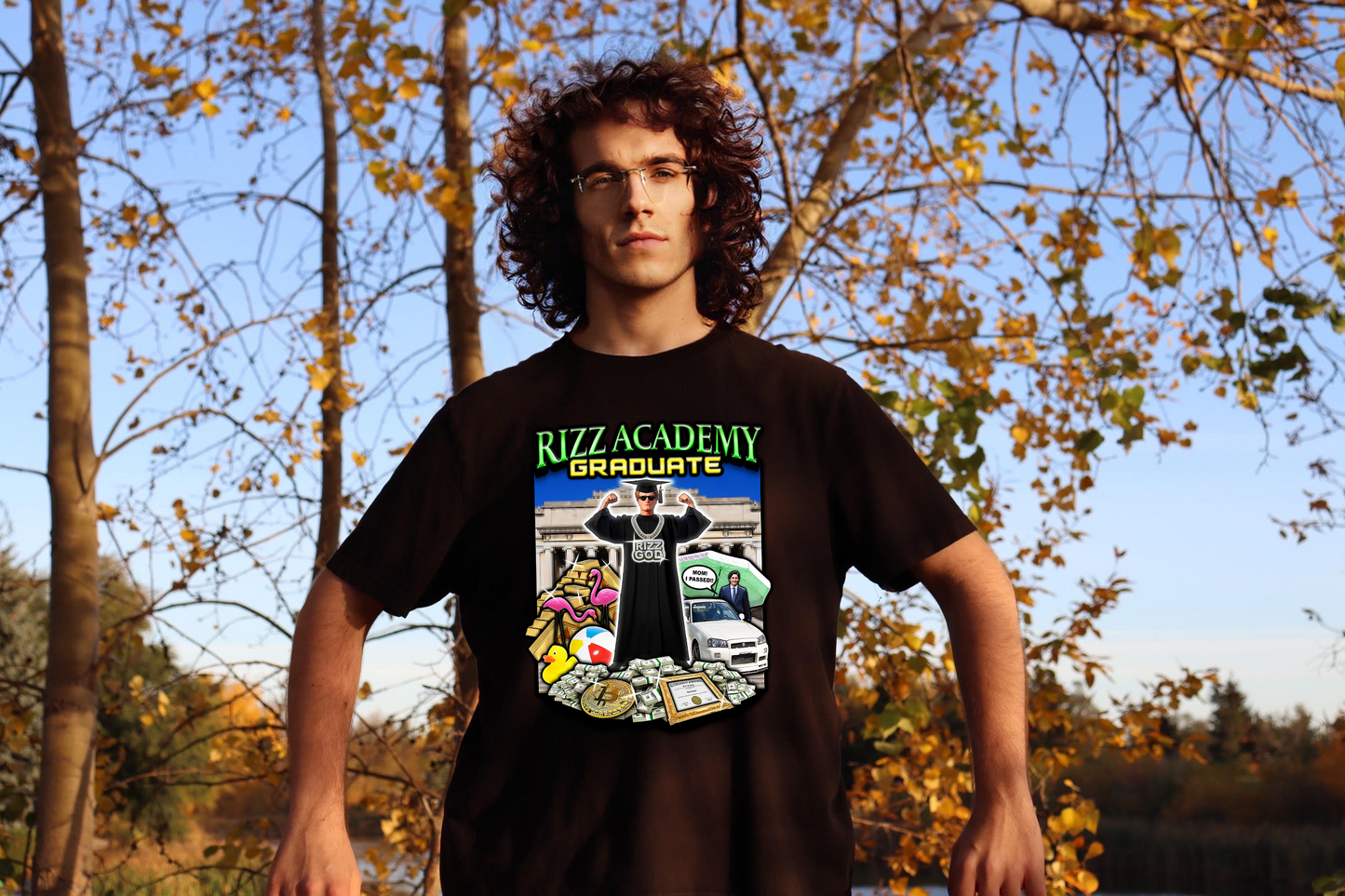 3. Rizz Academy Graduate Tee