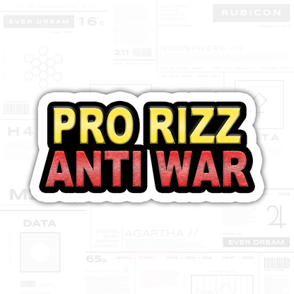 Sticker Pack 2 "The Rizz Pack" (3" Vinyl)