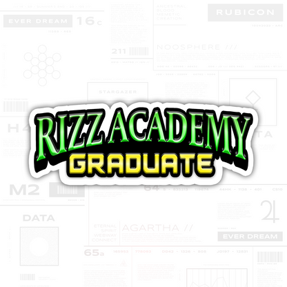 Sticker Pack 2 "The Rizz Pack" (3" Vinyl)