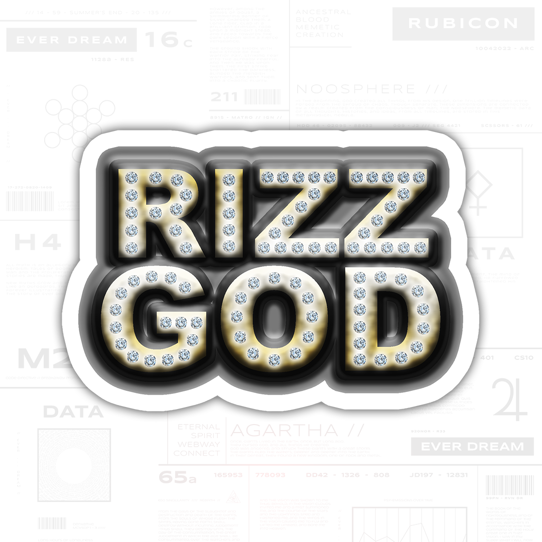 Sticker Pack 2 "The Rizz Pack" (3" Vinyl)